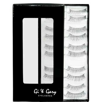Gi & Gary Professional Eyelashes(10 pairs) -Urban Chic- # Q3 Black