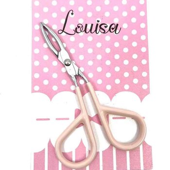 LOUISA LOUISA Eyebrow Pliers- Pink Color