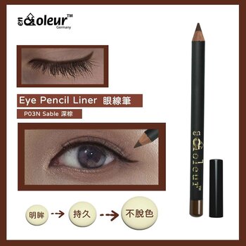En Coleur Wood Eye Pencil Liner- # Sable