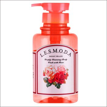 LESMODA Organic Deeping Cleansing Body Wash with Rose Damascene 838ml