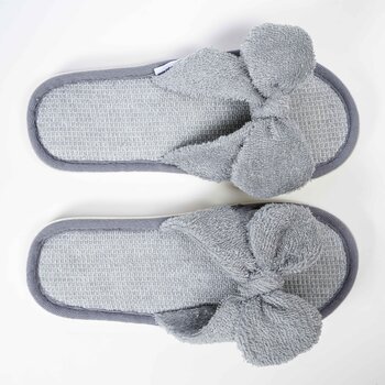 Charcoal Bathroom Slippers