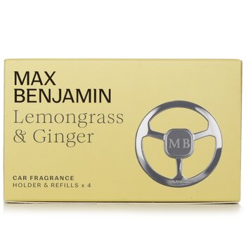 Max Benjamin Car Fragrance Gift Set - Lemongrass And Ginger