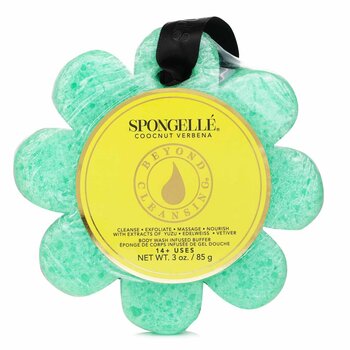 Wild Flower Soap Sponge - Coconut Verbena (Green)