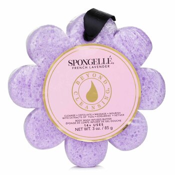 Spongelle Wild flower Soap Sponge - French Lavender (Purple)