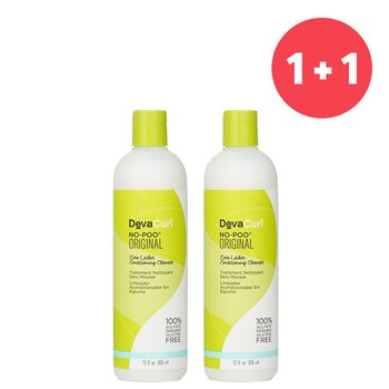 ?1+1 Set?No-Poo Original (Zero Lather Conditioning Cleanser - For Curly Hair)