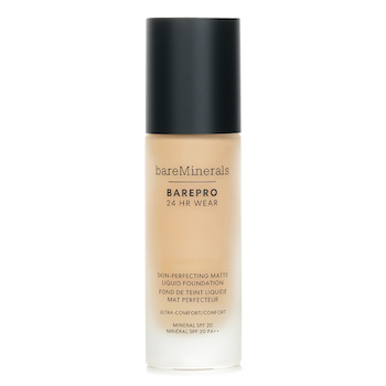 BareMinerals BAREPRO 24HR WEAR Skin Perfecting Matte Liquid Foundation Mineral SPF 20 - # Fair 10 Warm