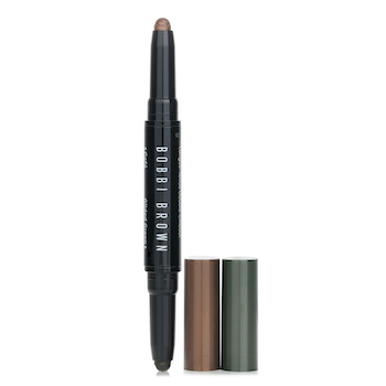 Bobbi Brown Dual-Ended Long-Wear Cream Shadow Stick - # Cafe/Gilded Green