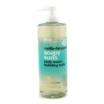 Vanilla + Bergamont Soapy Suds (Body Wash + Bubbling Bath)