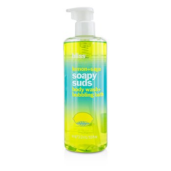 Lemon + Sage Soapy Suds (Body Wash + Bubbling Bath)