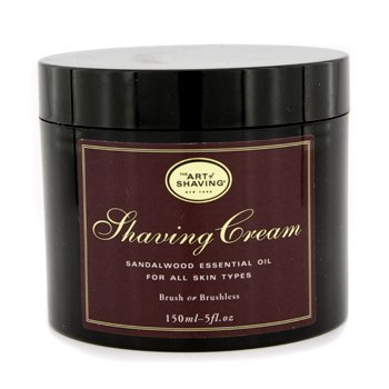 Shaving Cream - Sandalwood Essential Oil (Unboxed)
