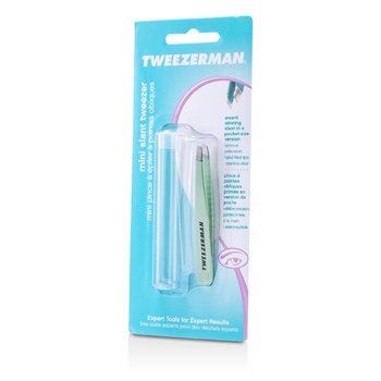Mini Slant Tweezer - Green Tea