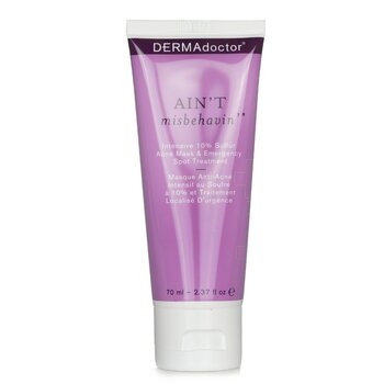 DERMAdoctor Aint Misbehavin Intensive Skin Clarifying Sulfur Acne Mask(Exp. Date: 05/2023)